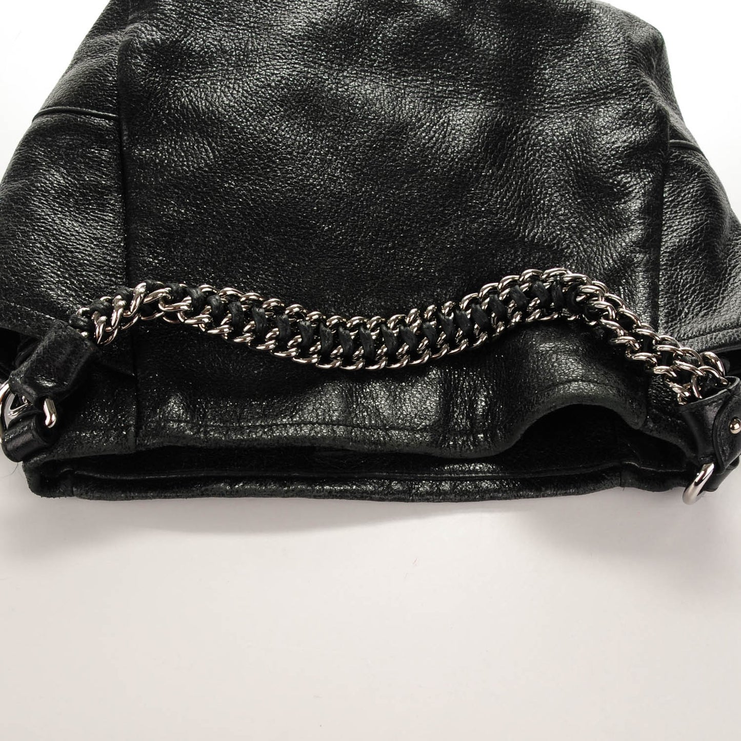 Cervo Lux Shoulder Bag Nero Black