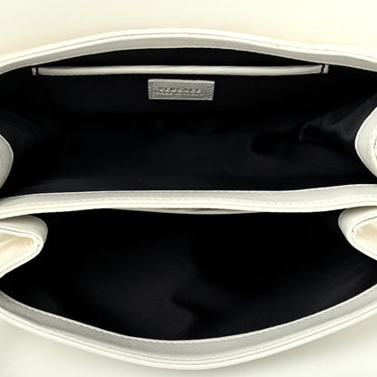 Versace Nappa Palazzo Sultan Shoulder Bag White 5 of 10