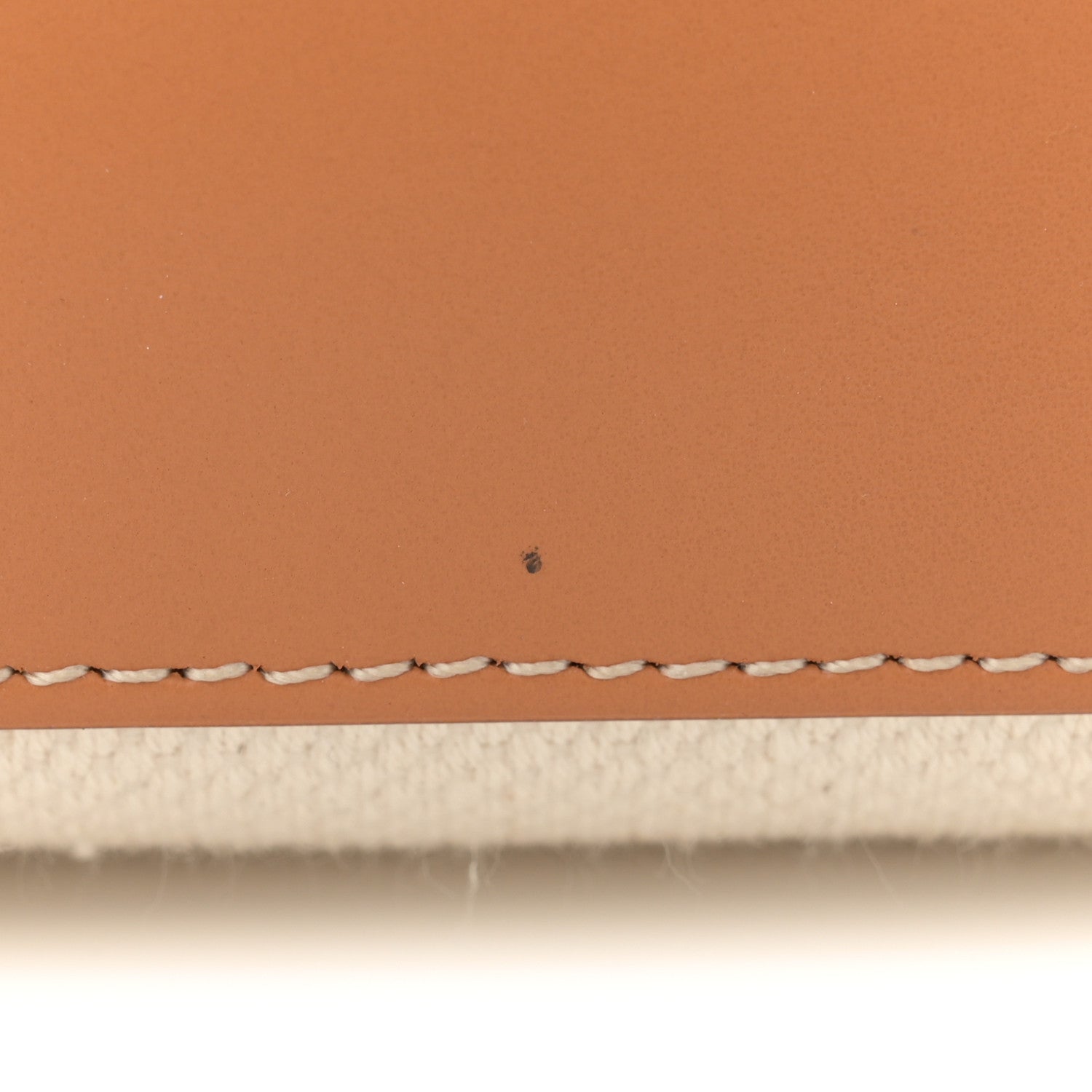 Celine Canvas Calfskin Mini Vertical Cabas Natural Tan 9 of 9