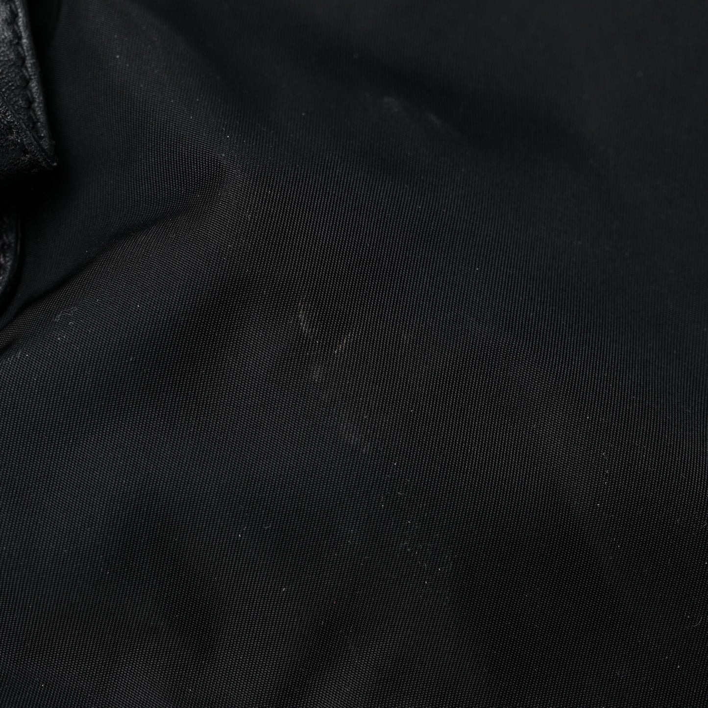 Tessuto Nylon Saffiano Tote Black