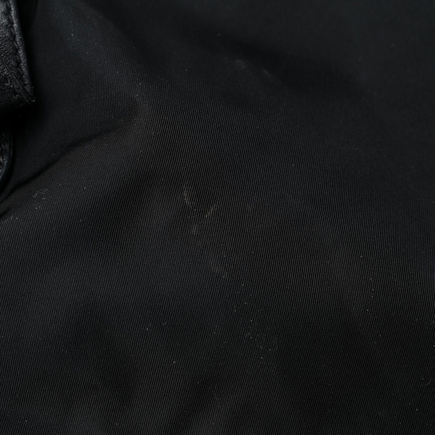 Prada Tessuto Nylon Saffiano Tote Black 15 of 25
