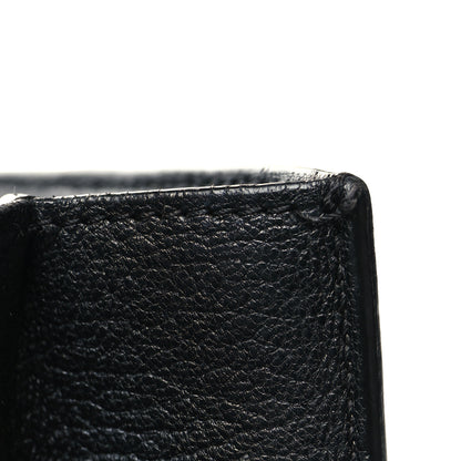 Celine Goatskin Medium Classic Box Flap Bag Black 14 of 15
