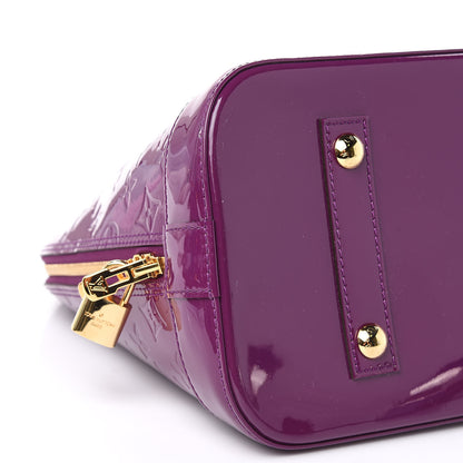 Louis Vuitton Vernis Alma MM Amethyste 7 of 8