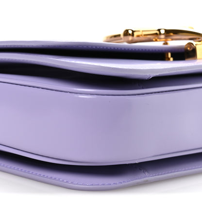 Gucci Patent Siena Small Shoulder Bag Lapis 9 of 10