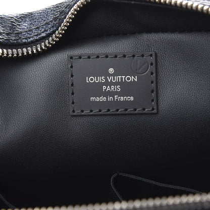 Louis Vuitton Damier Cobalt Jungle Toilet Pouch GM Blue 6 of 9