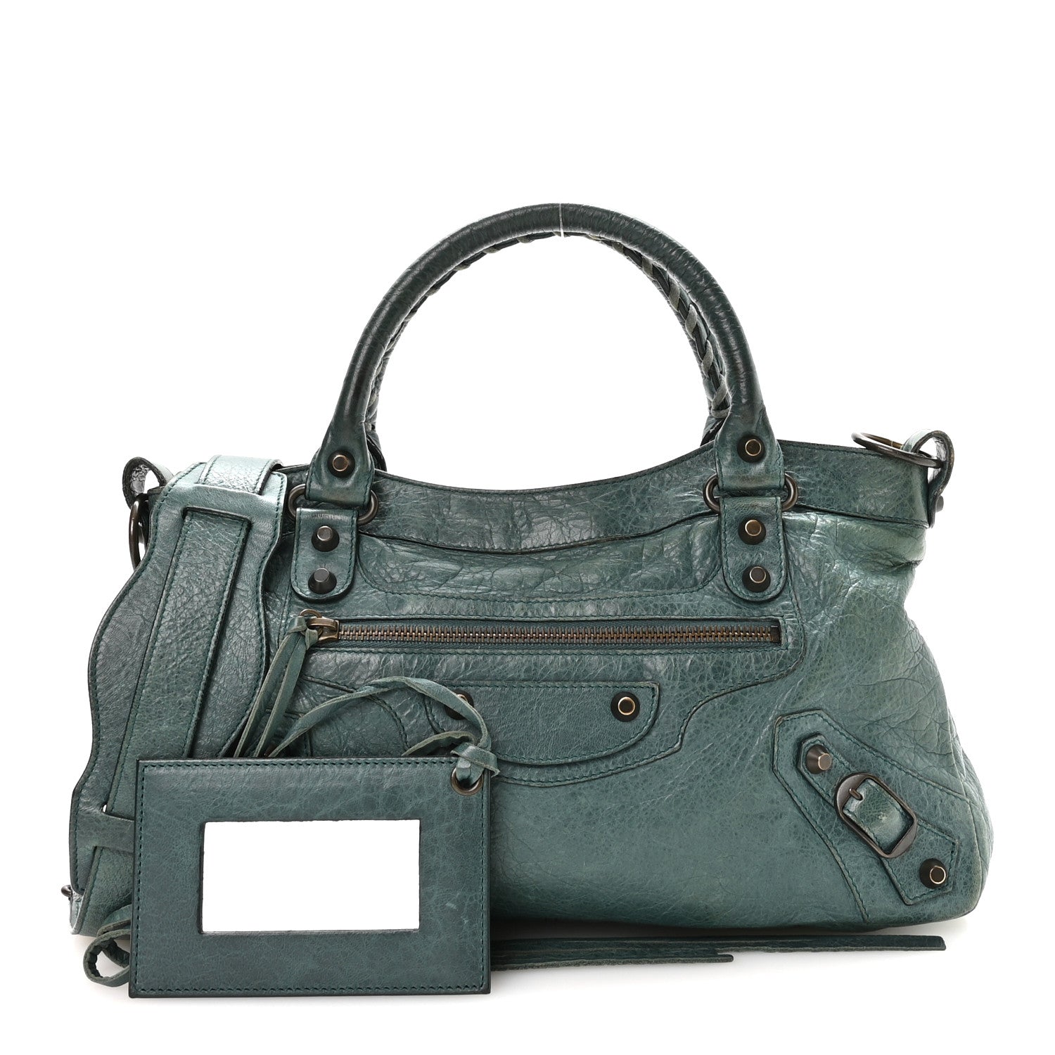 Balenciaga Agneau Classic Hardware First Vert Menthe 3 of 11