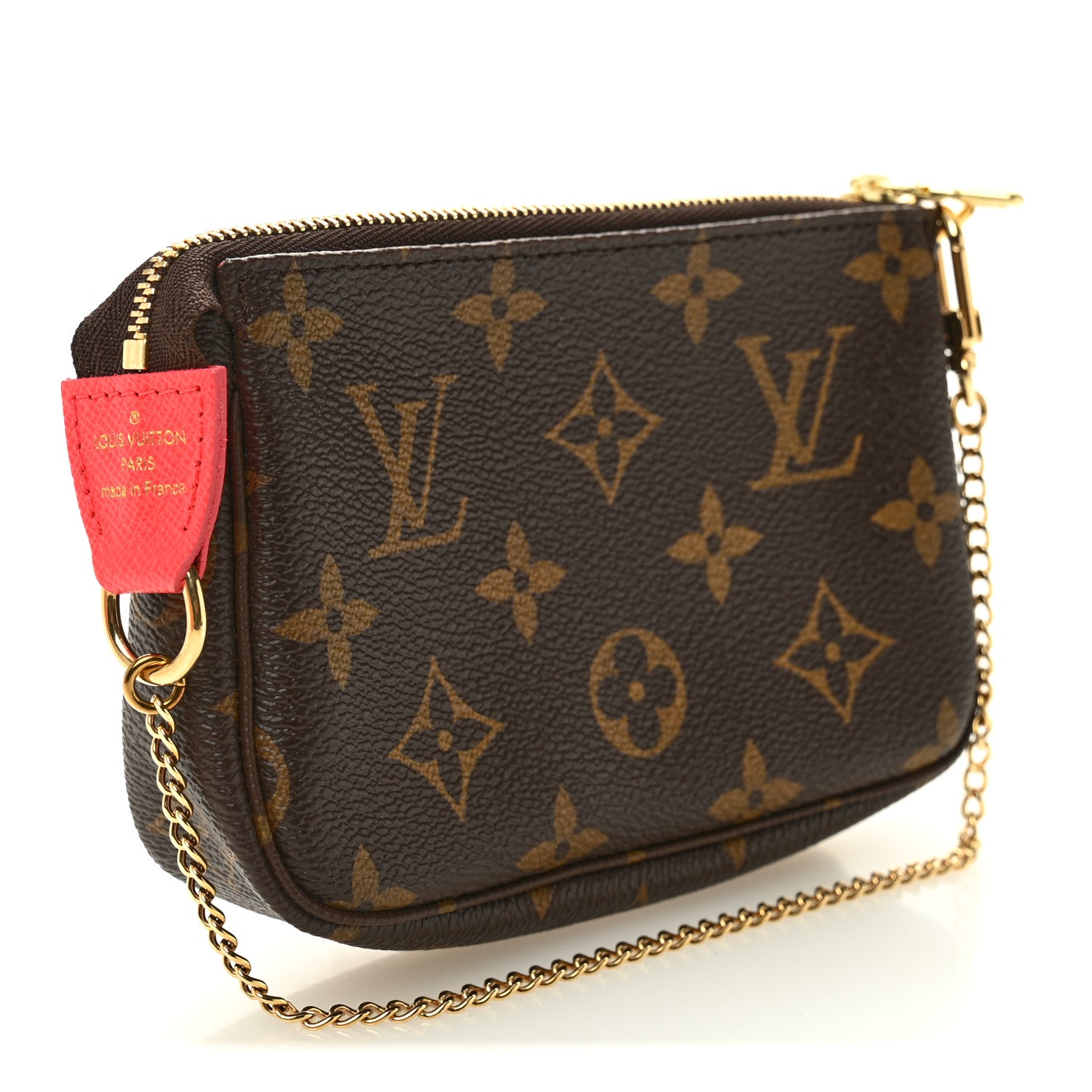 Louis Vuitton Monogram 2021 Christmas Animation London Mini Pochette Accessories Red 3 of 8