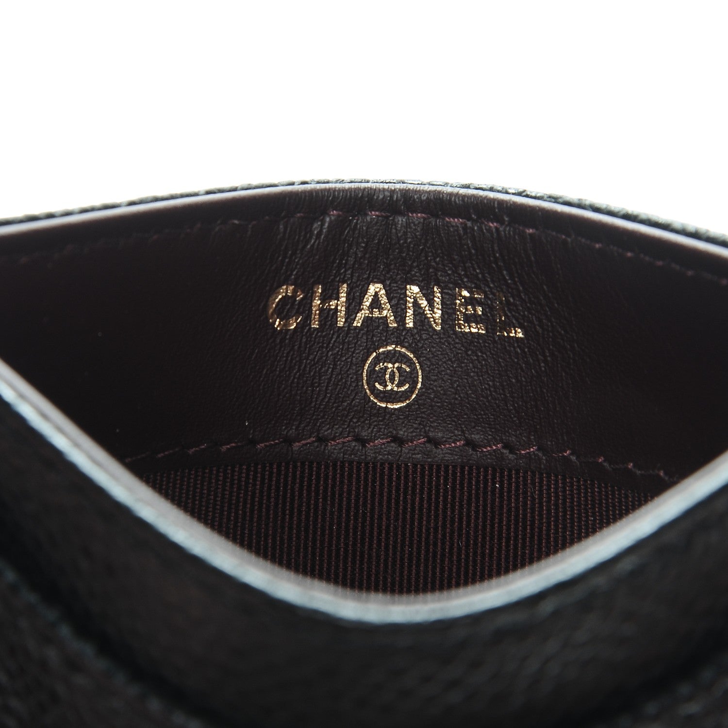 Chanel Caviar Quilted Card Holder Black 6 of 8