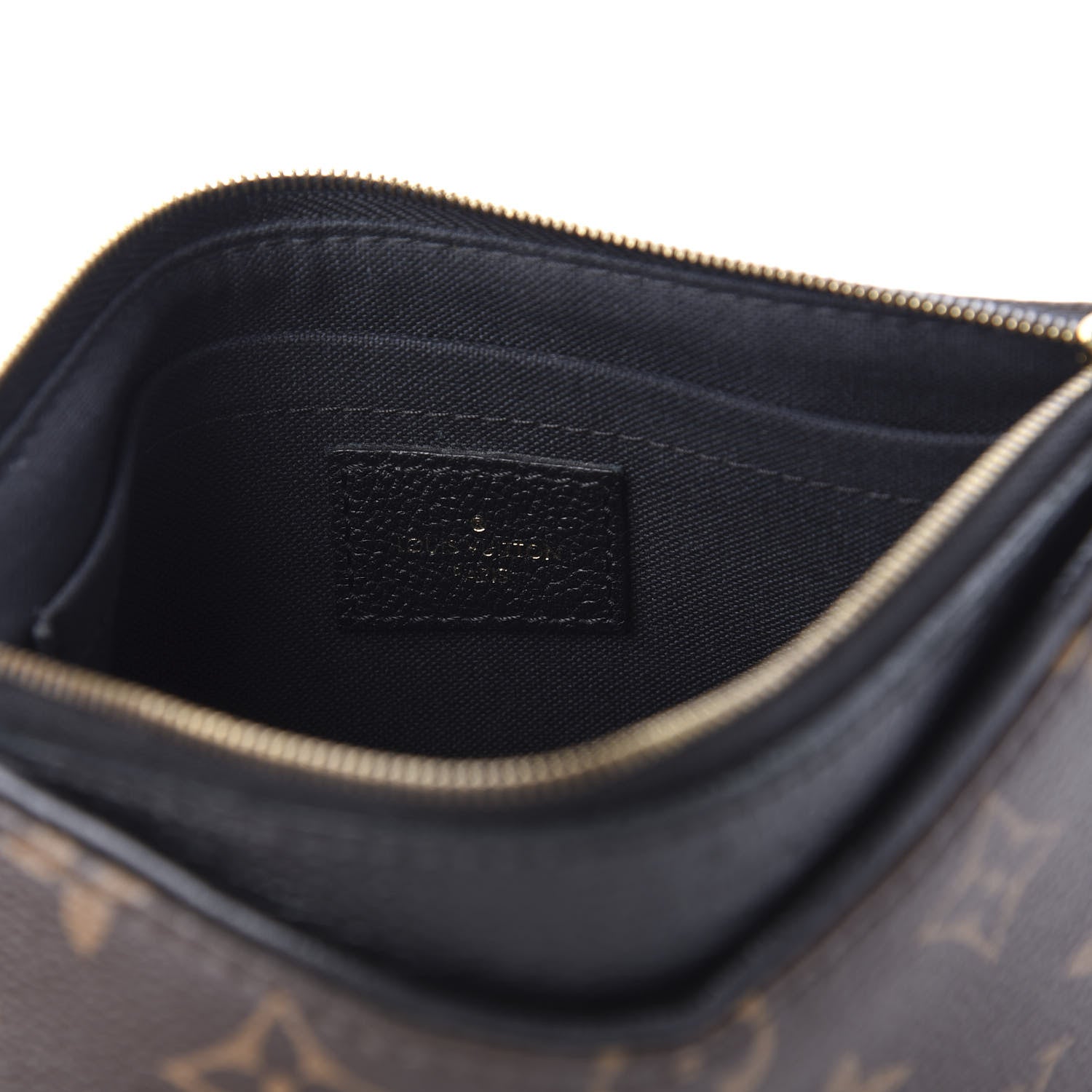 Louis Vuitton Monogram Pallas Clutch Black 8 of 12
