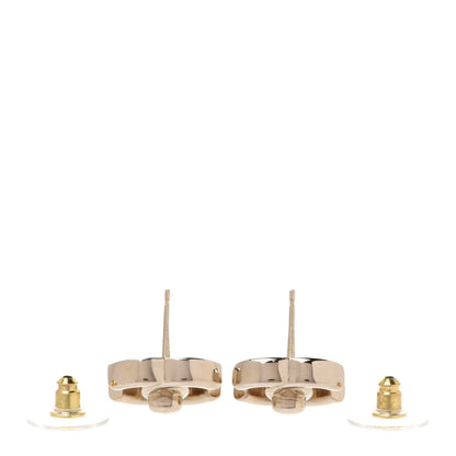Chanel Metal CC Turnlock Earrings Gold 3 of 5