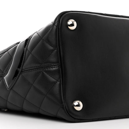 Chanel Calfskin Quilted Large Cambon Tote Black 9 of 10