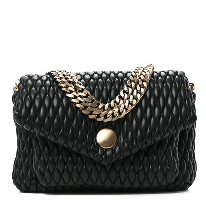 Proenza Schouler Lambskin Quilted PS Harris Small Shoulder Bag Black 1 of 10