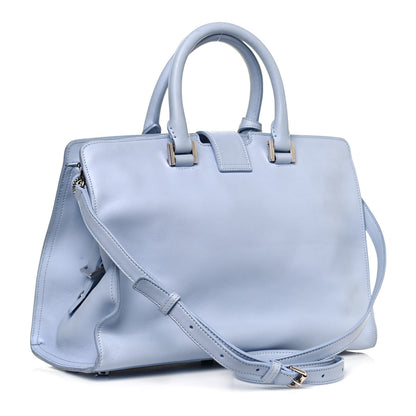 Saint Laurent Smooth Calfskin Small Cabas Monogram Sugar Paper 6 of 23