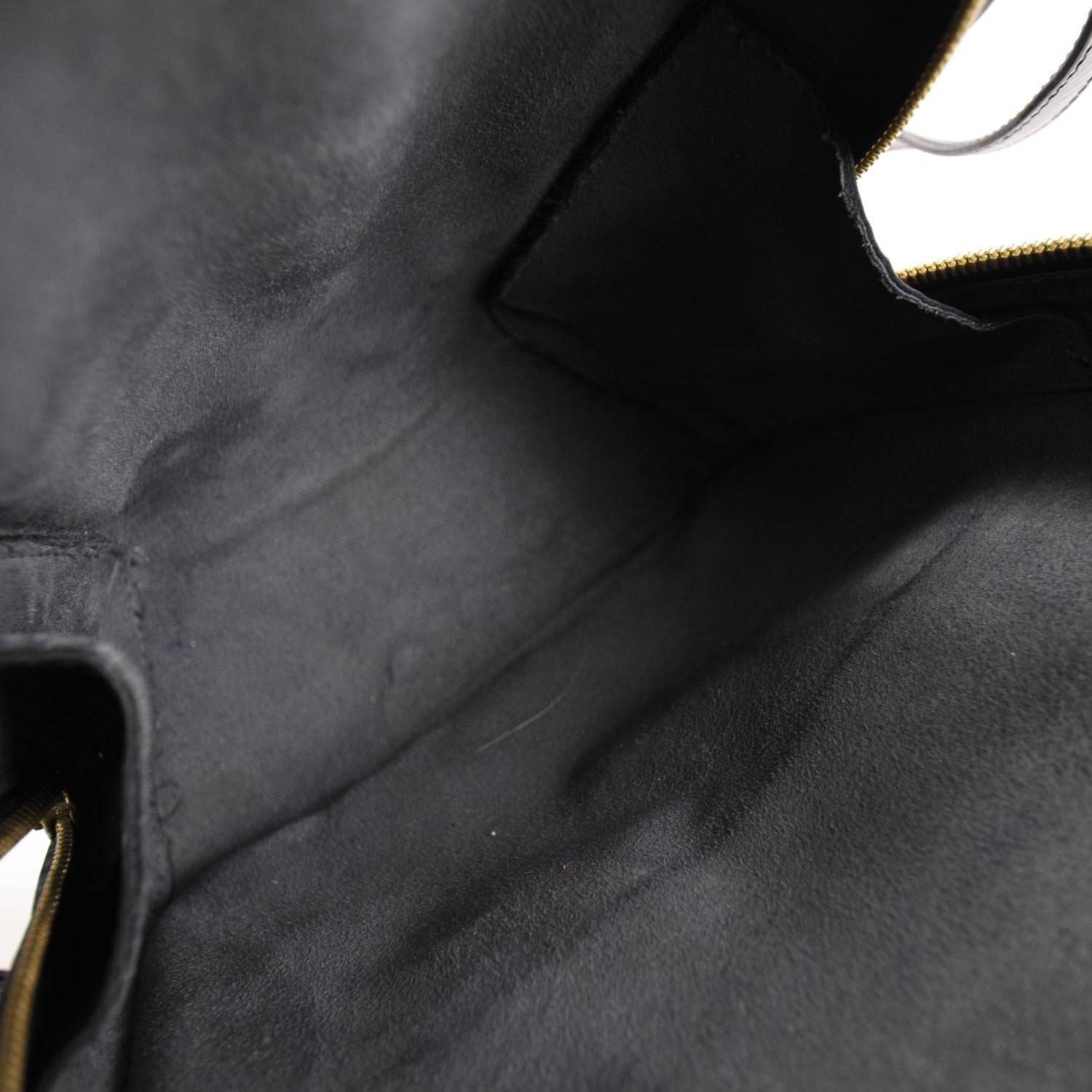 Louis Vuitton Epi Mabillon Backpack Black 7 of 9