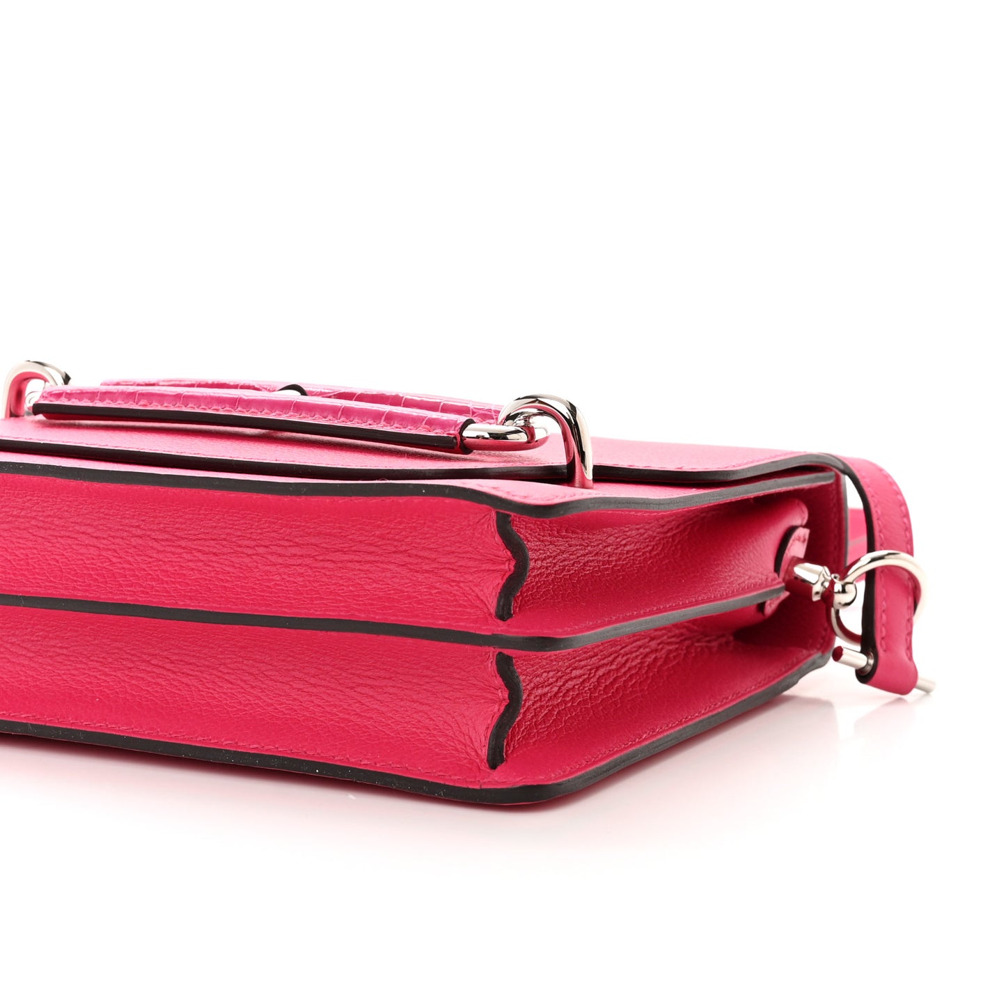 Evercolor Matte Alligator Mini Touch Sac Roulis Rose Mexico