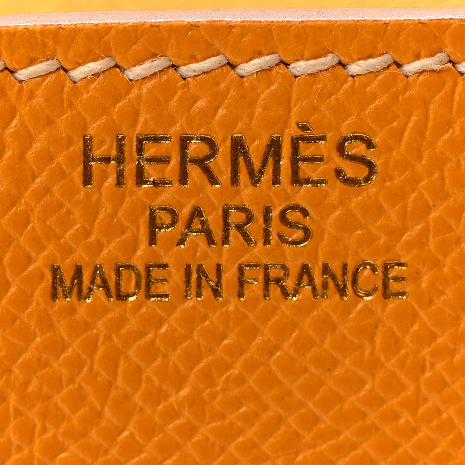 Hermes Epsom Candy Birkin 35 Jaune D'Or Feu 6 of 10