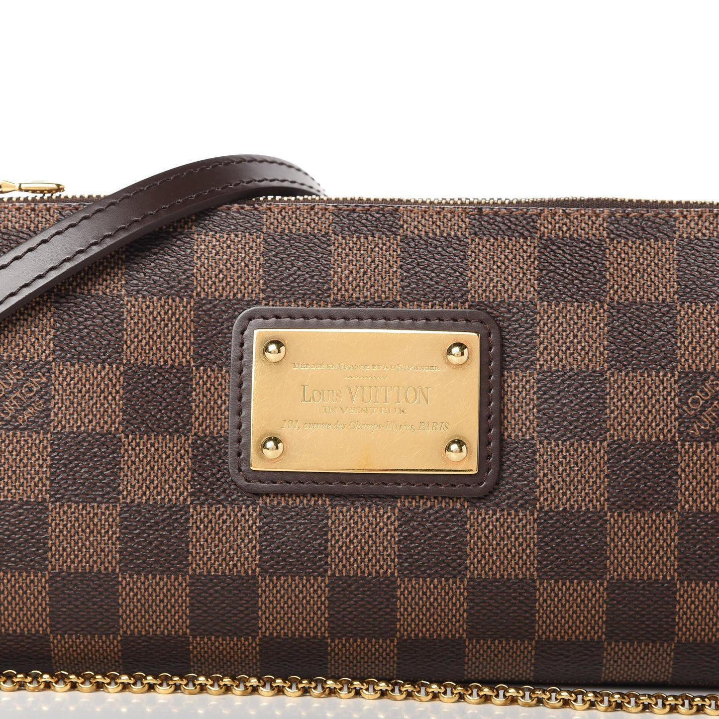 Damier Ebene Eva Clutch