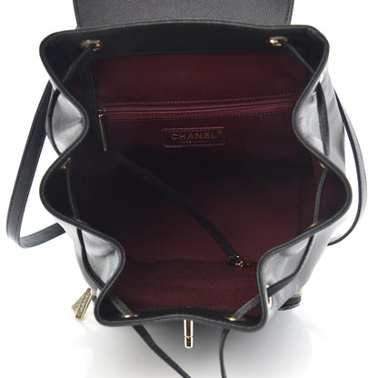 Chanel Caviar Quilted Business Affinity Backpack Black 4 of 8