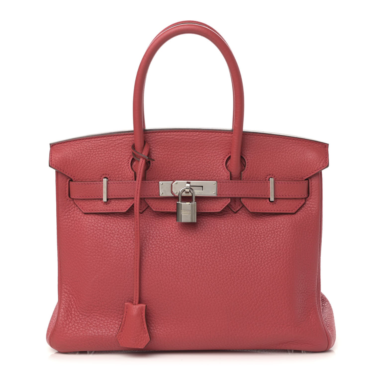 Hermes Taurillon Clemence Birkin 30 Bougainvillea 1 of 16