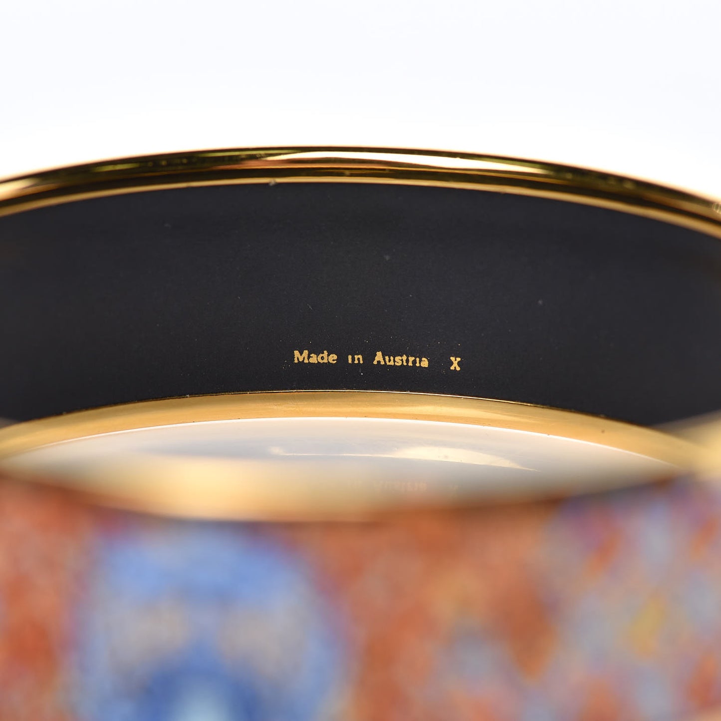 Enamel Printed Wide Bracelet 65