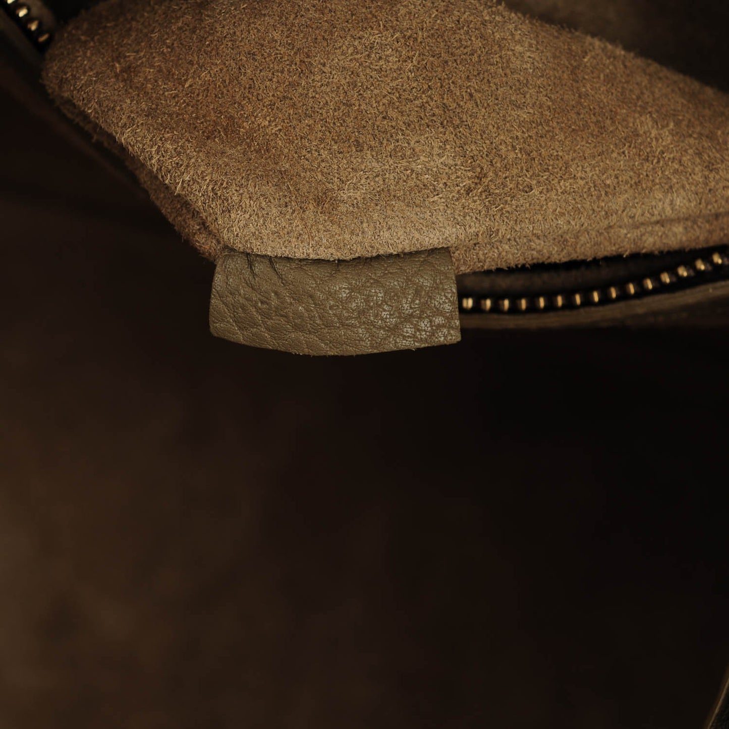 Bullhide Calfskin Medium Phantom Luggage Taupe