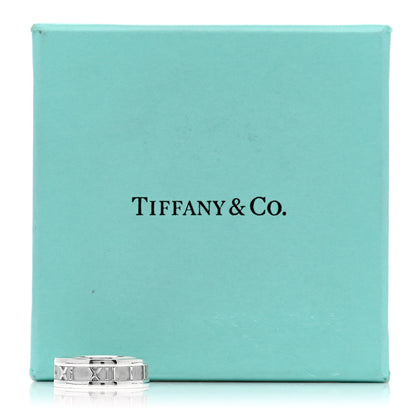 Tiffany Sterling Silver Atlas Ring 51 5.75 5 of 5