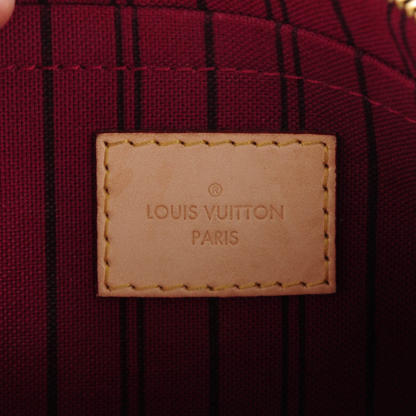 Monogram Neverfull MM GM Pochette Fuchsia