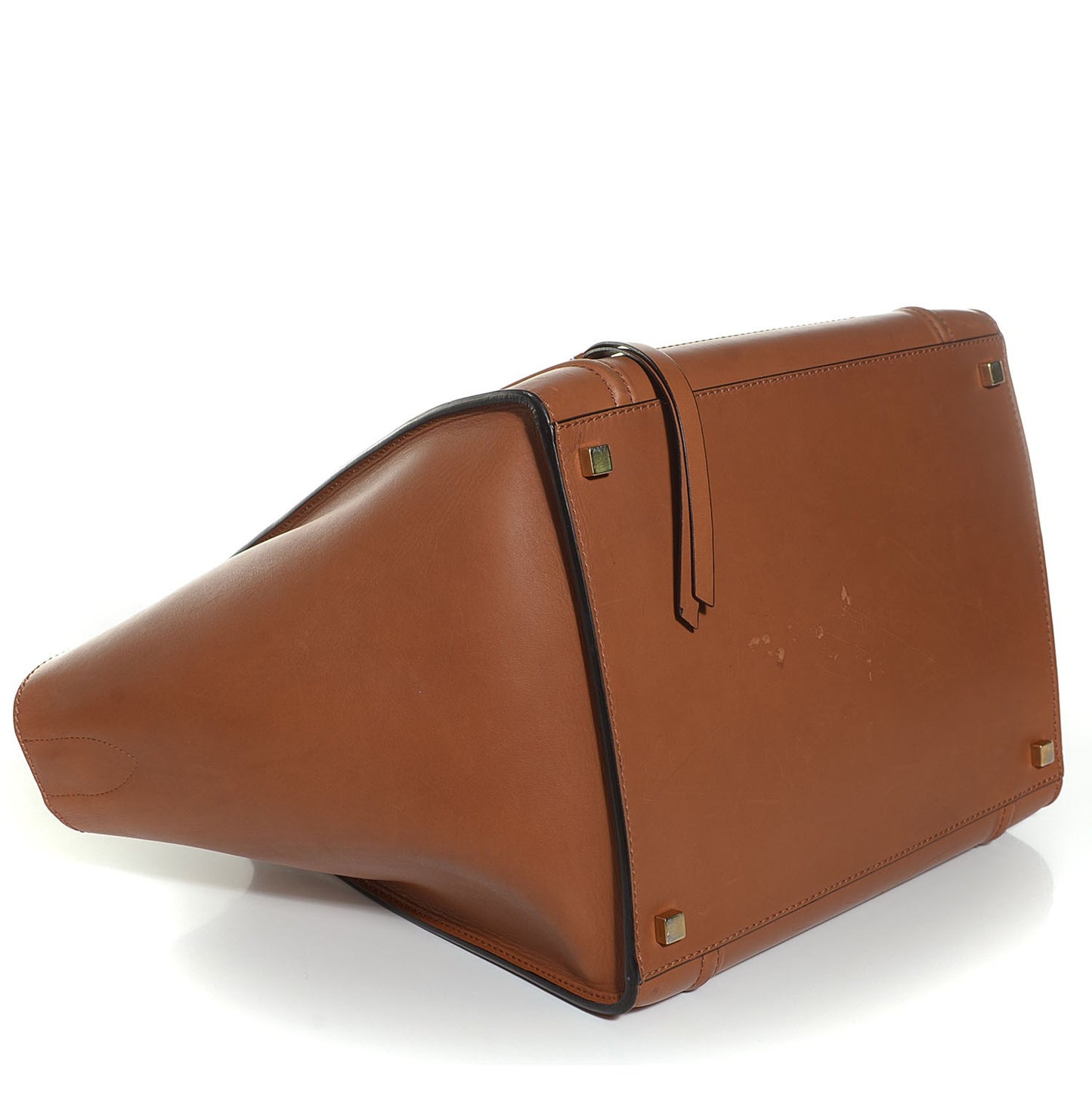 Natural Calfskin Medium Phantom Luggage Tan