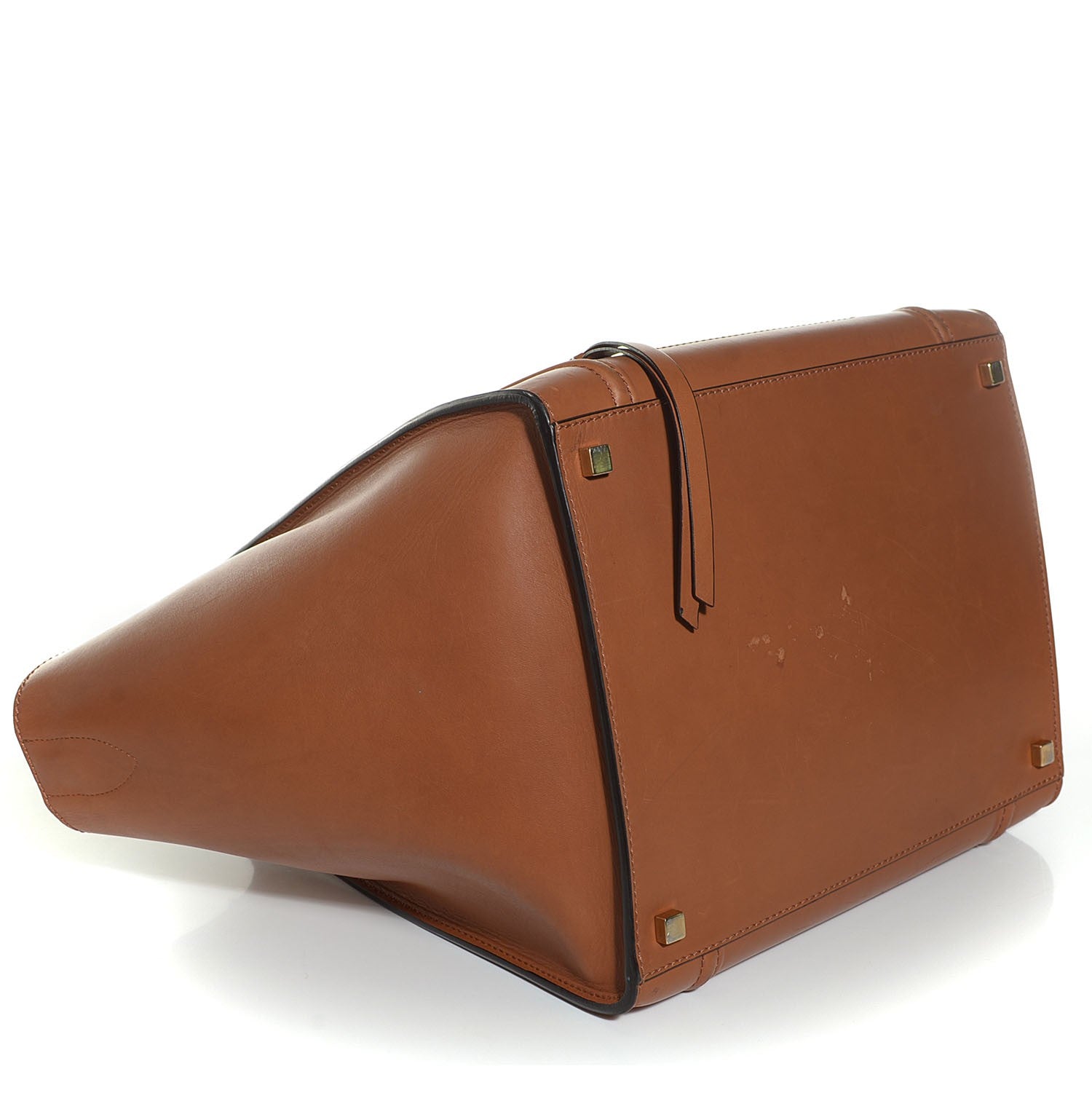 Celine Natural Calfskin Medium Phantom Luggage Tan 4 of 9