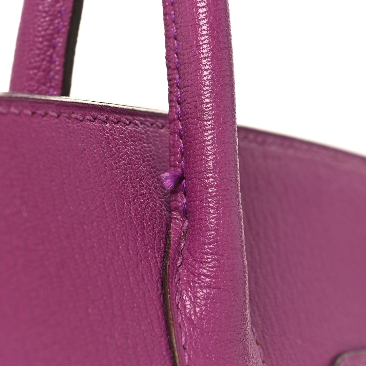 Chevre Mysore Birkin 30 Cyclamen