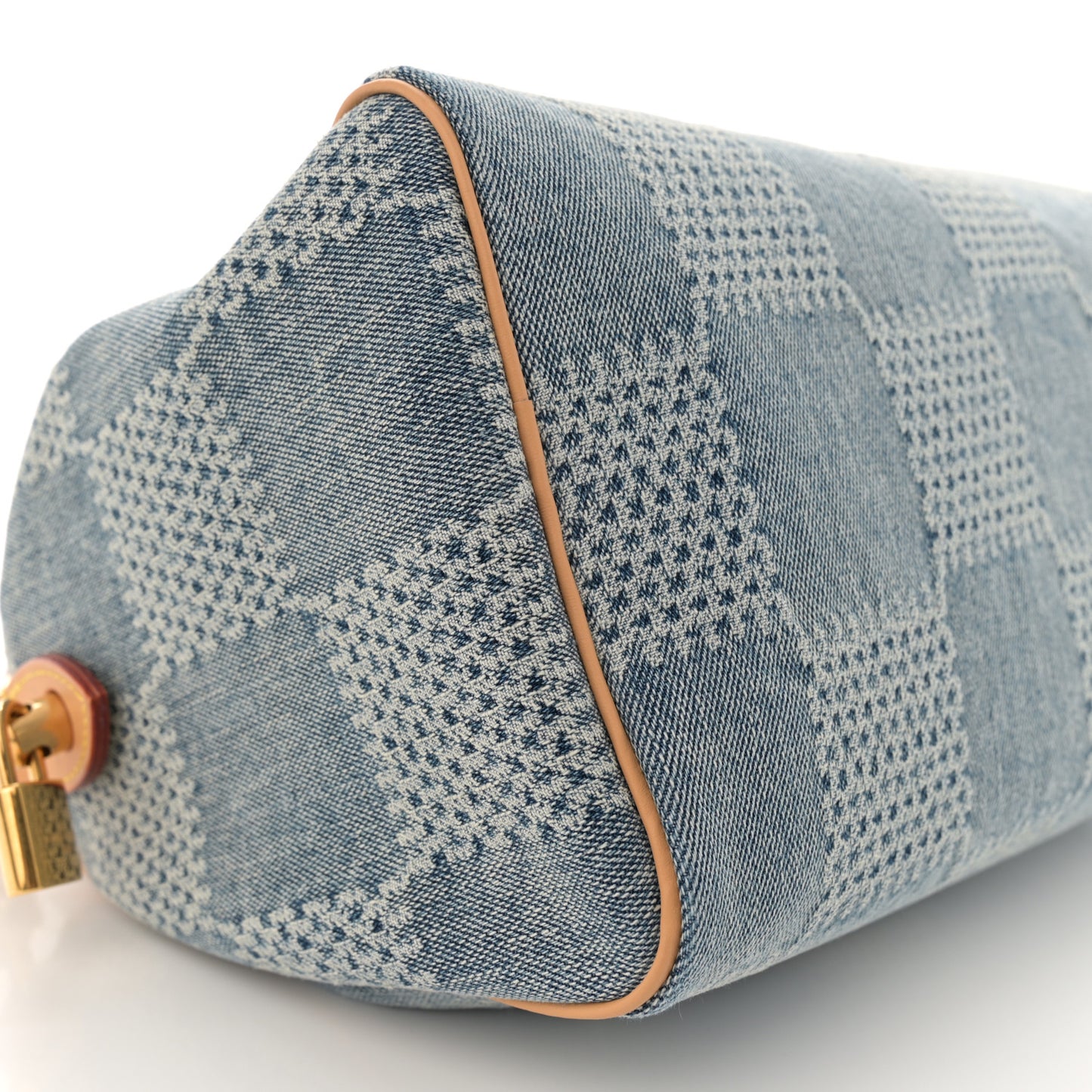 Damier Denim 3D Speedy Bandouliere 25 Bleu