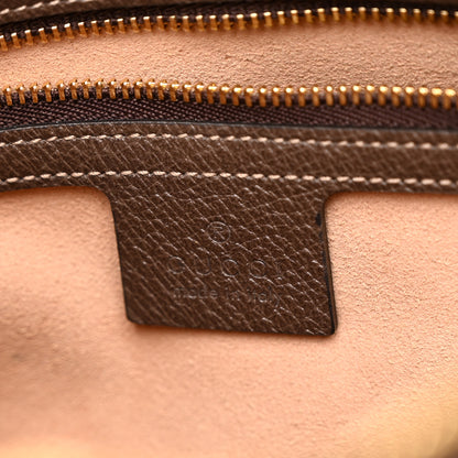 Gucci GG Supreme Monogram Web Small Ophidia Shoulder Bag Brown 6 of 11