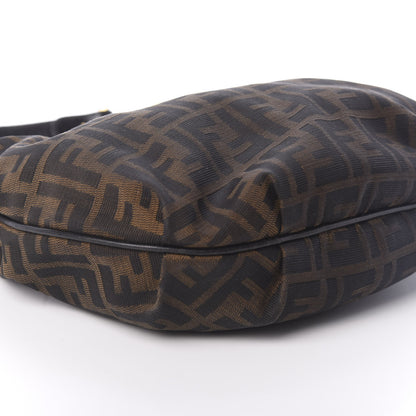Fendi Zucca Cuoio Lucido Small Chef Hobo Tobacco Moro 8 of 15
