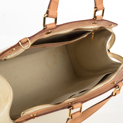 Louis Vuitton Vernis Brea GM Blanc Corail 5 of 7