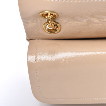 Chanel Patent Distressed Calfskin Quilted 2.55 Reissue 225 Flap Beige 10 of 13