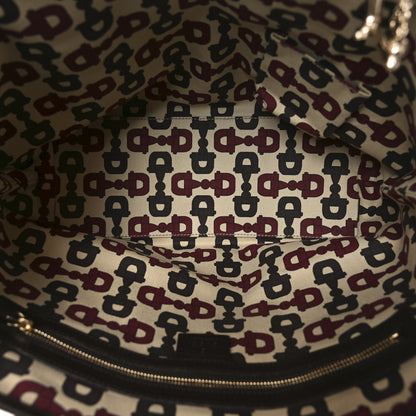 Gucci Monogram Medium Jolicoeur Tote Dark Brown 5 of 10