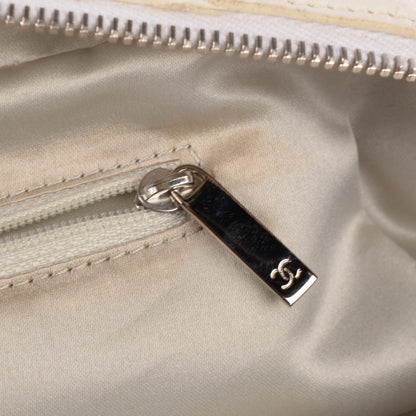 Chanel Lambskin Quilted Chain Around Tote White 7 of 8