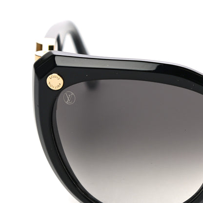 Louis Vuitton My Fair Lady Sunglasses Z0902E Black 9 of 10