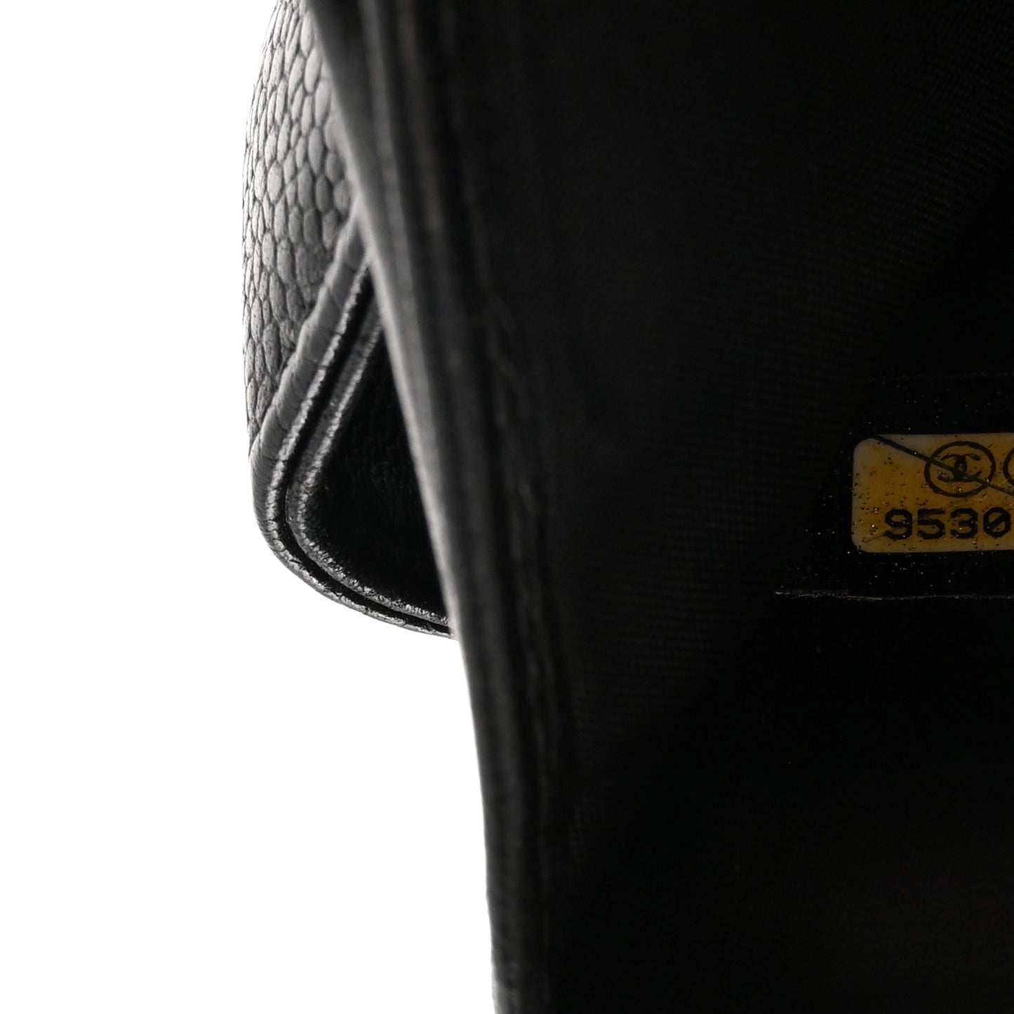 Caviar Timeless CC Flap Wallet Black