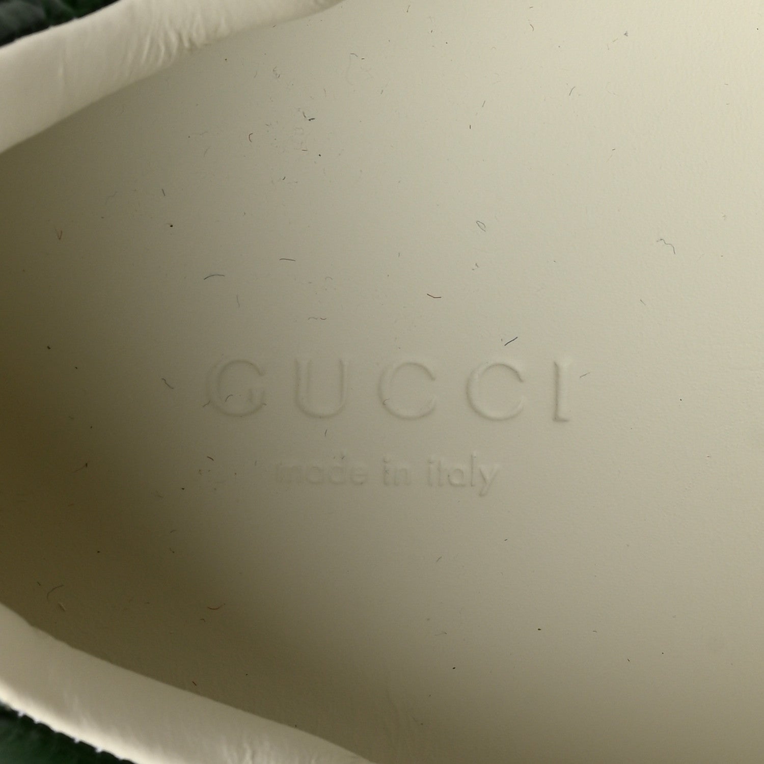 Gucci Ultralight Plume Calfskin Web Womens Ace Platform Sneakers 38.5 White 7 of 10