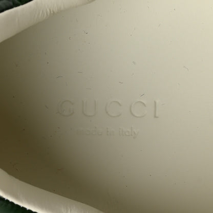 Gucci Ultralight Plume Calfskin Web Womens Ace Platform Sneakers 38.5 White 7 of 10