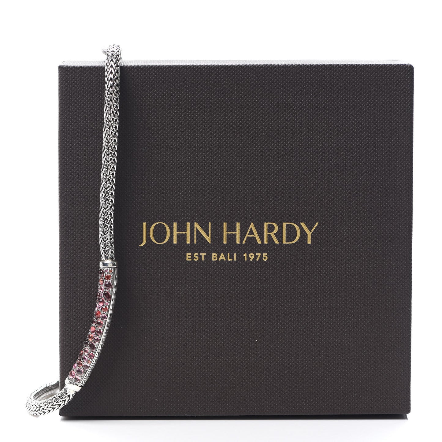 Sterling Silver Pink Tourmaline Garnet Spinel 5mm Station Classic Chain Necklace
