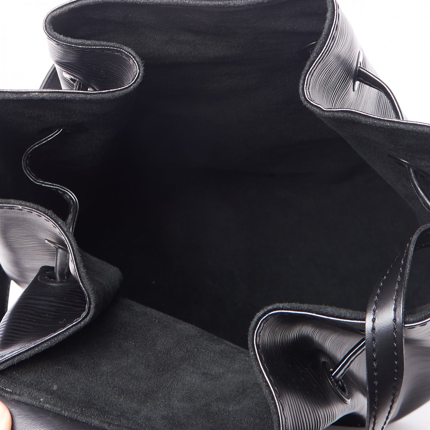 Epi Sac a Dos Drawstring Bag Black