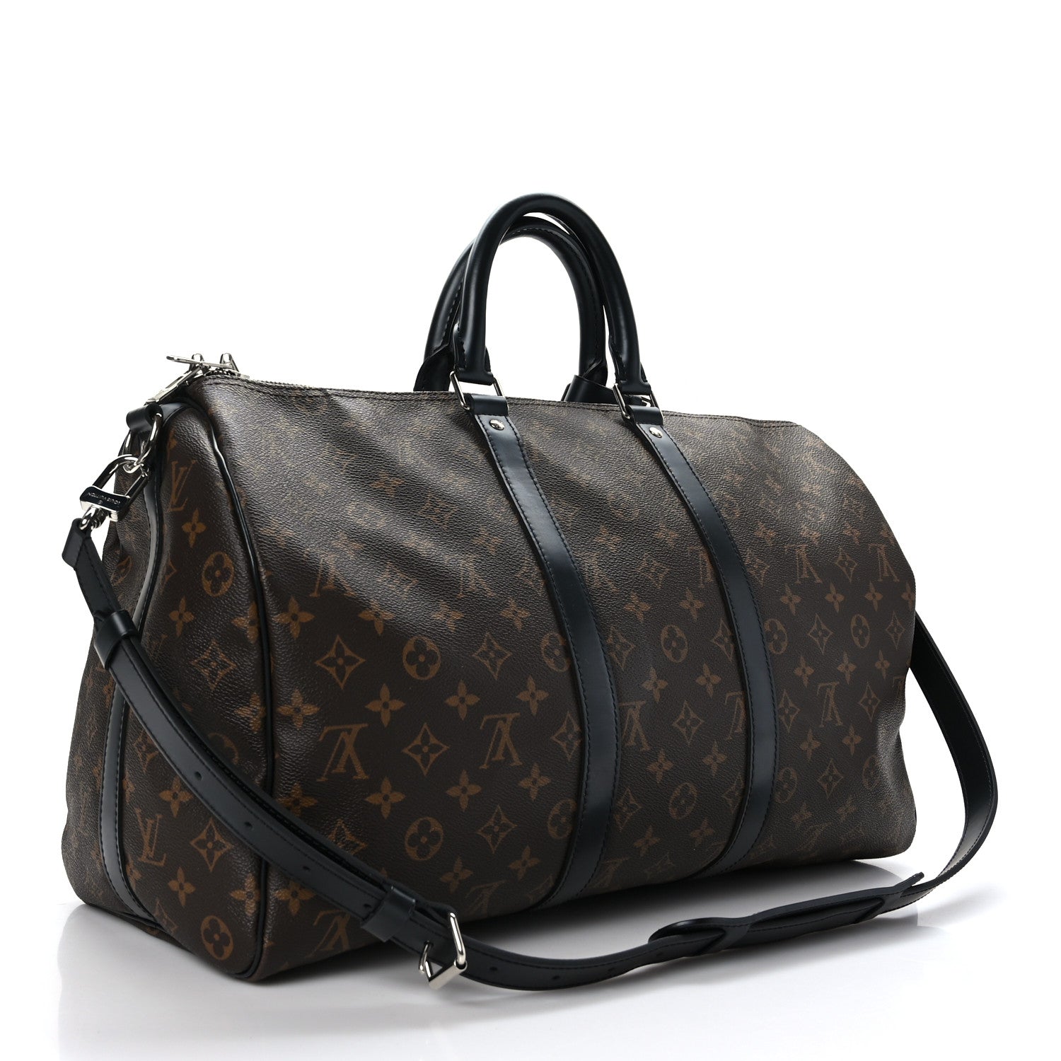 Louis Vuitton Monogram Macassar Keepall Bandouliere 45 2 of 10