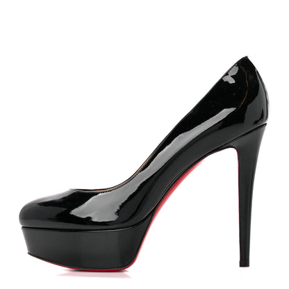 Christian Louboutin Patent Bianca 120 Pumps 39 Black 1 of 7