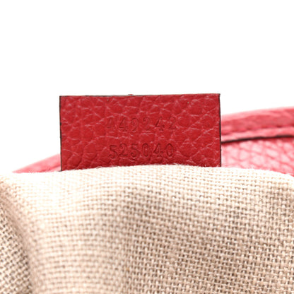 Gucci Monogram Bree Zippered Tote Beige Red 7 of 10
