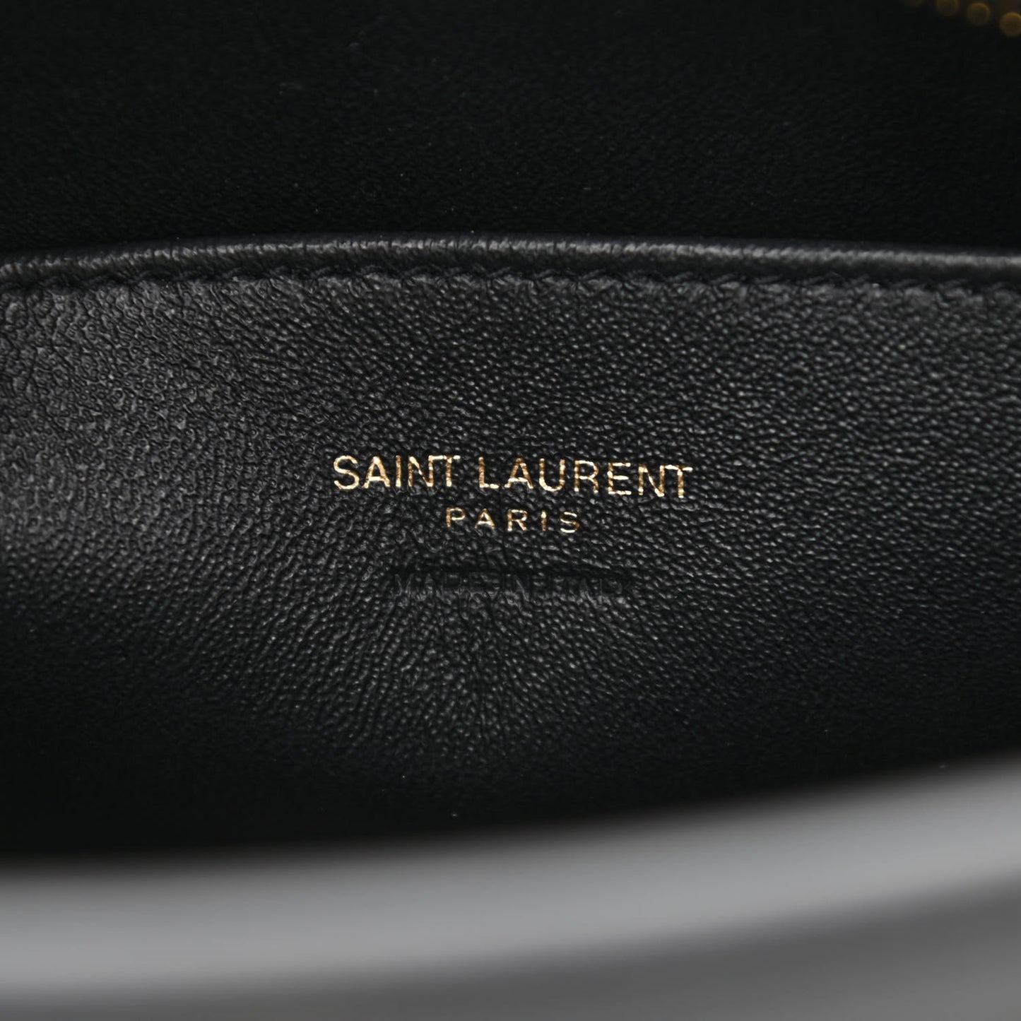 Calfskin Monogram Baby Cabas Black