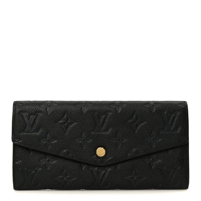 Louis Vuitton Empreinte Curieuse Wallet Black 1 of 7