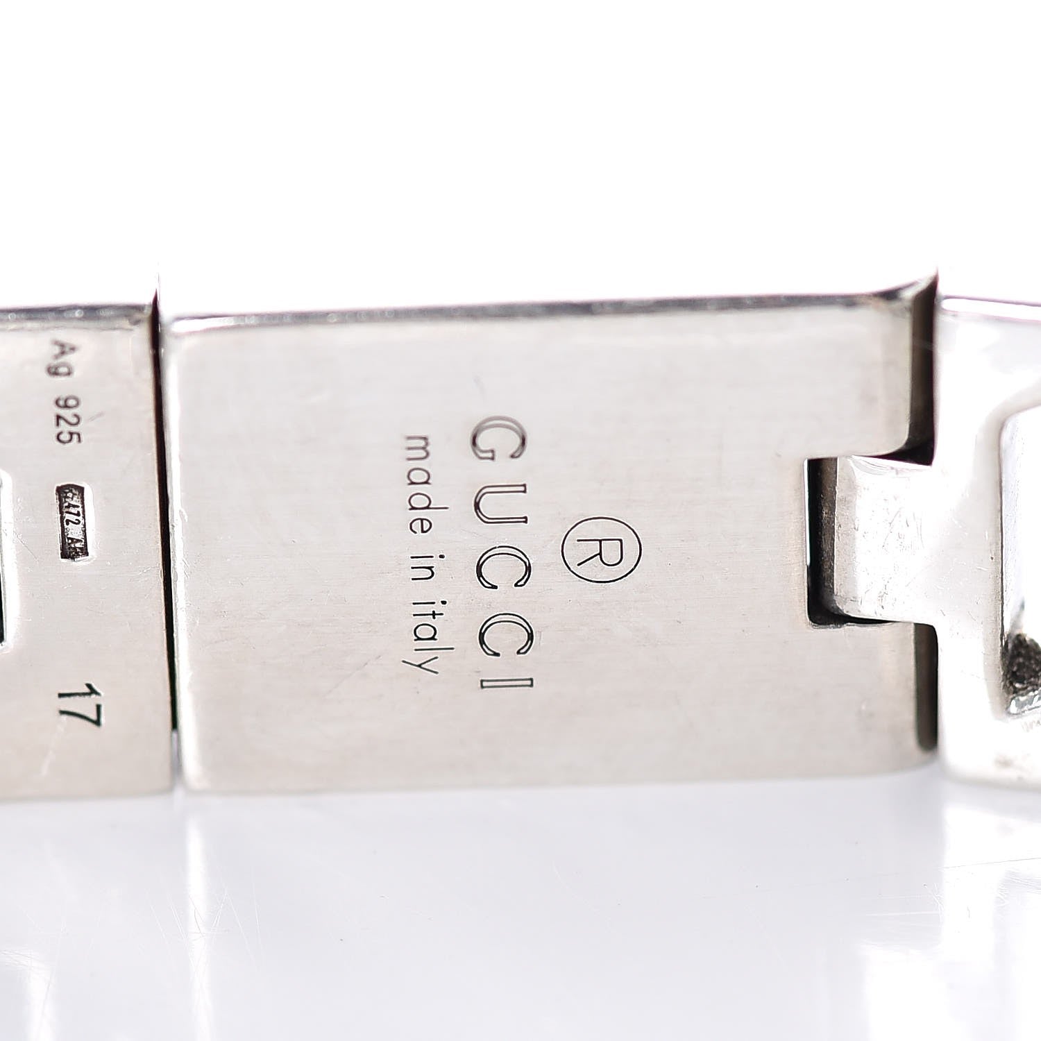 Gucci Sterling Silver Tiger Head Bracelet 5 of 8