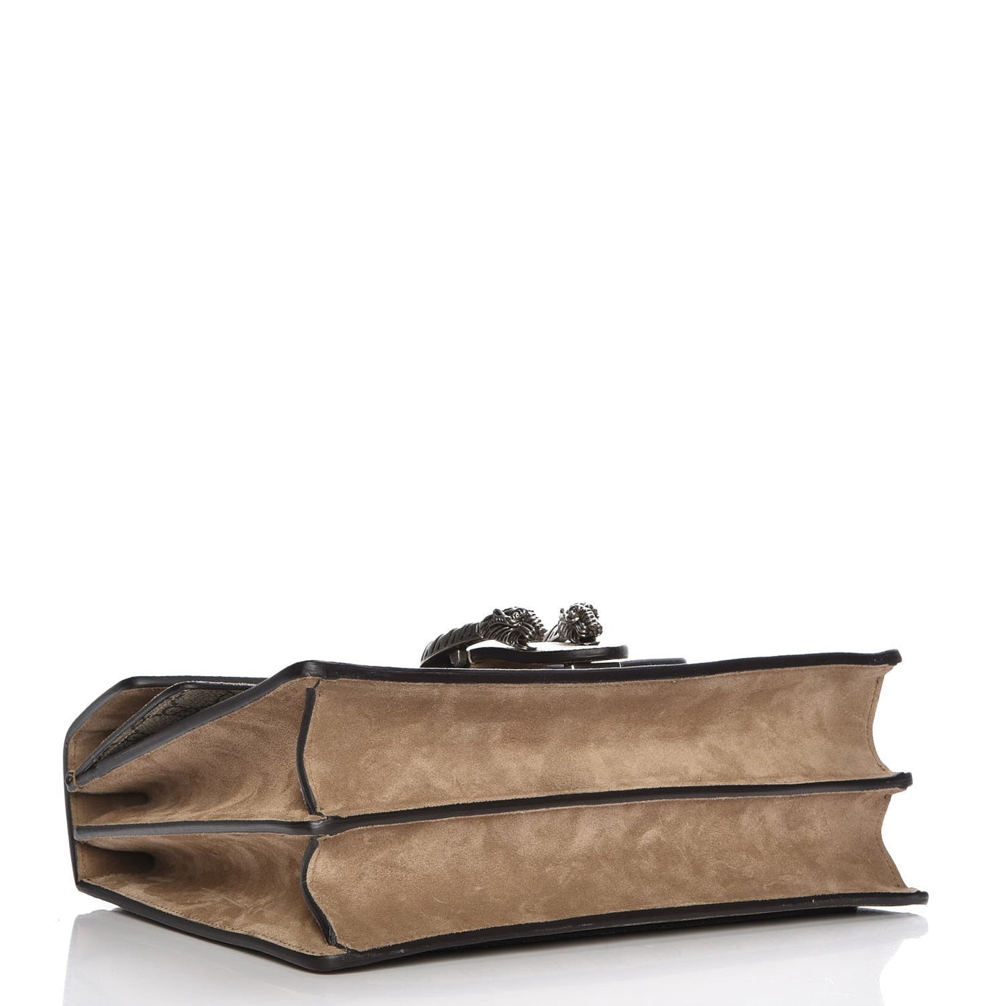 GG Supreme Monogram Medium Dionysus Shoulder Bag Taupe